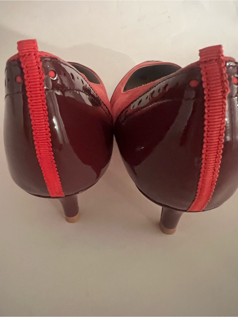 Boden Rosamund Size 9.5 Two-Tone Heels - Picture 4 of 9